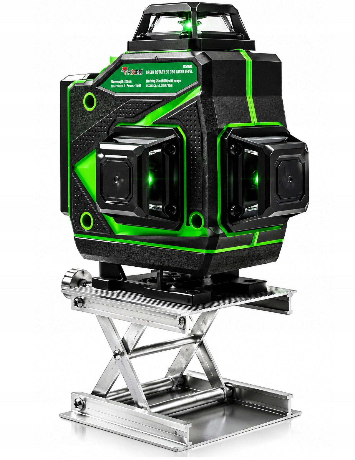 4D 360 DEGREE GREEN SELF LEVELING CROSS LASER LEVEL Packaging status original