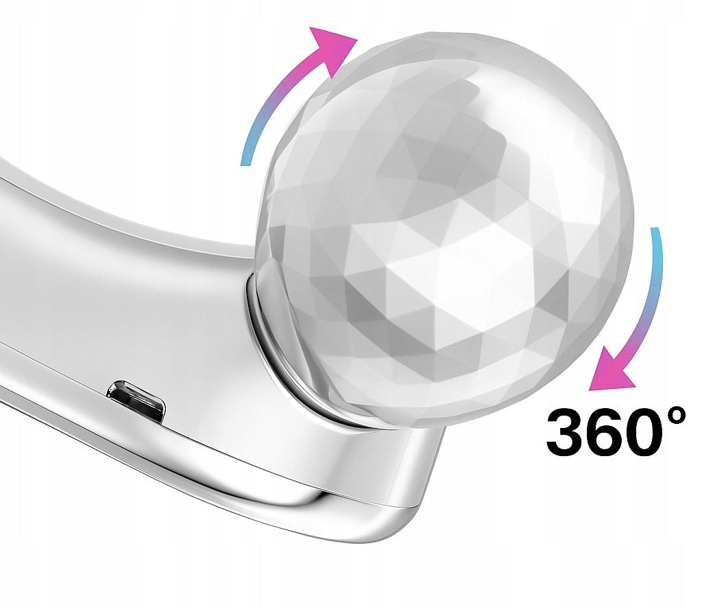 4D Body Massager Ball Face Massager Wireless With EMS LED Vibration Packaging status original