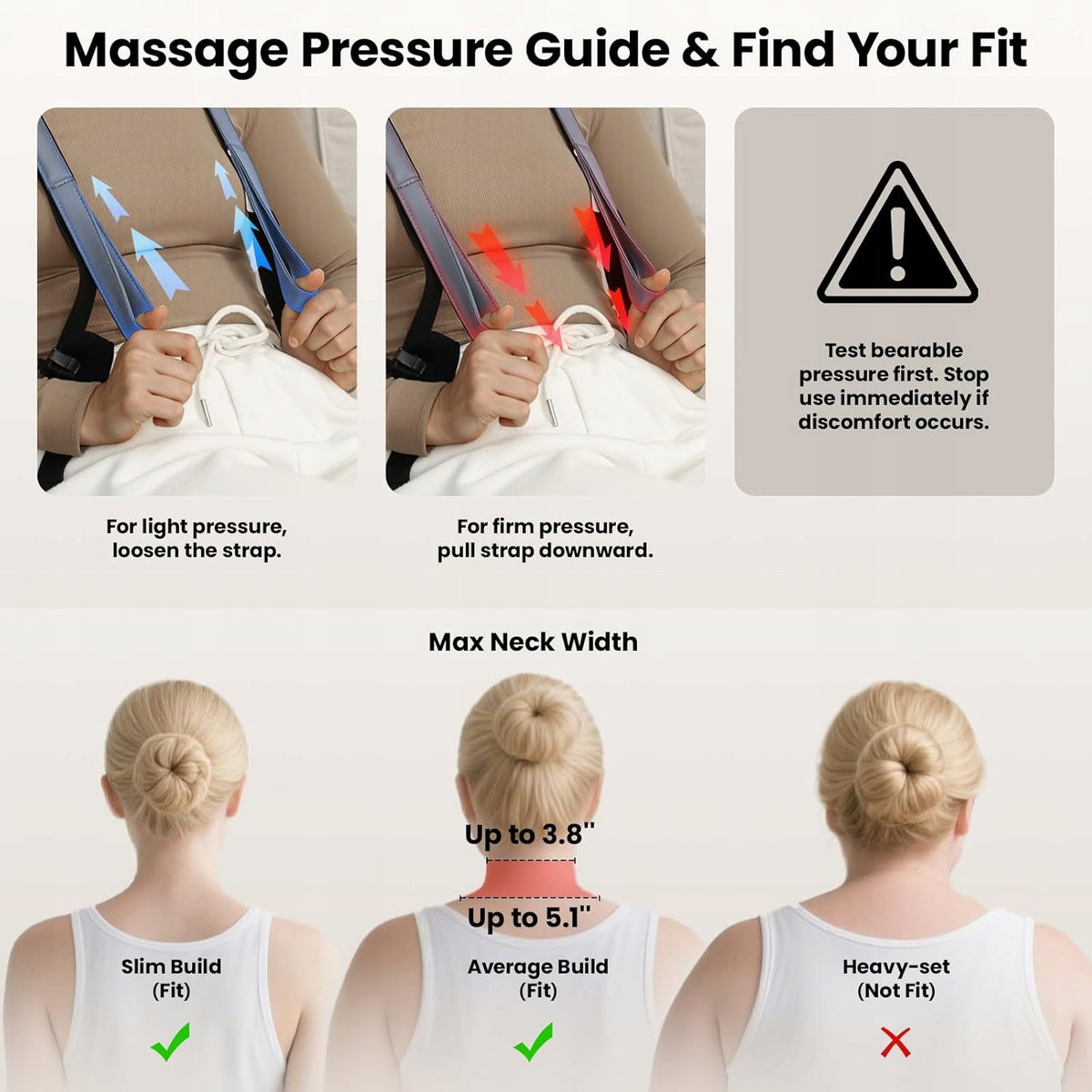 4D WIRELESS NECK AND NECK MASSAGER WITH HEATING FUNCTION BLACK EAN (GTIN) 5904059040862