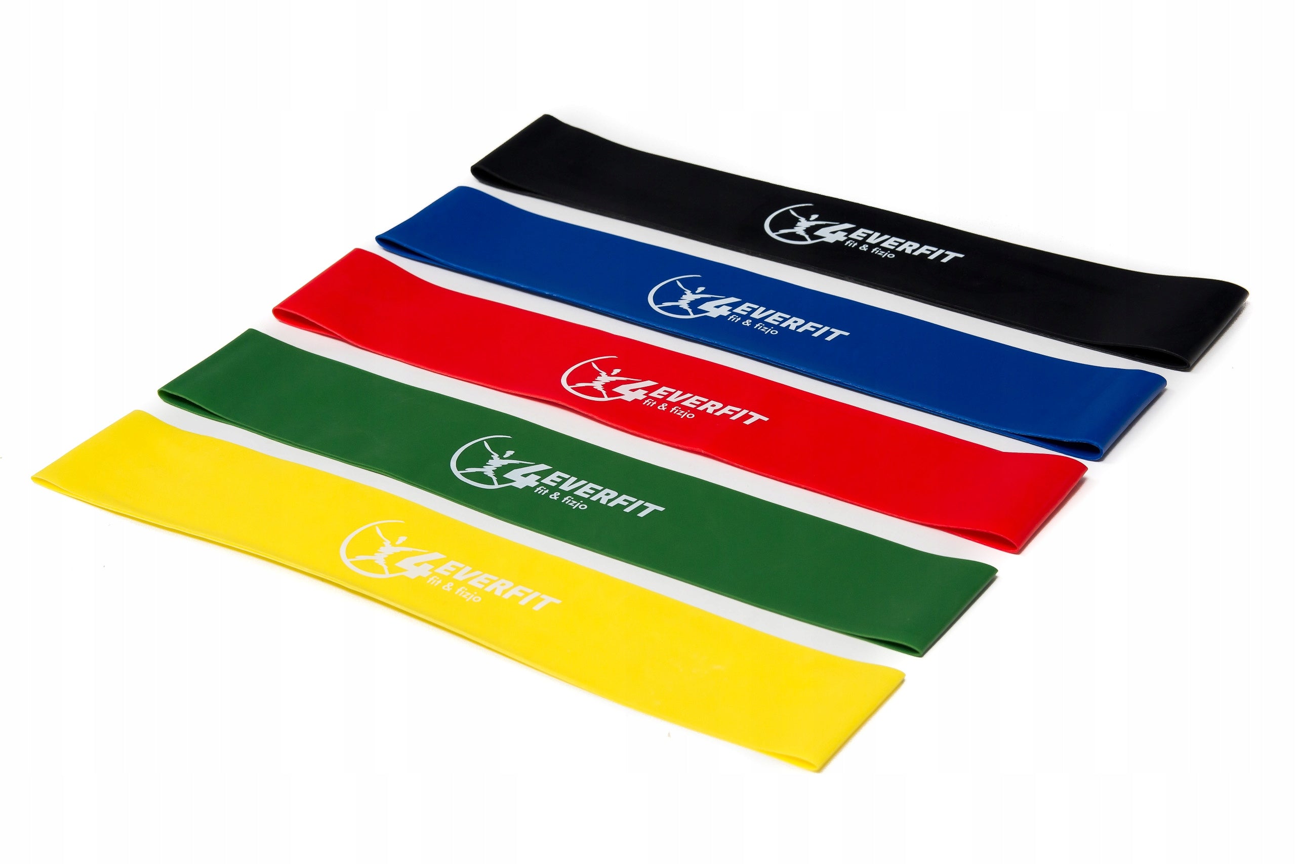 4EVERFIT Set of 5 Mini BAND FITNESS Exercise Rubbers Training EAN (GTIN) 5904181470100
