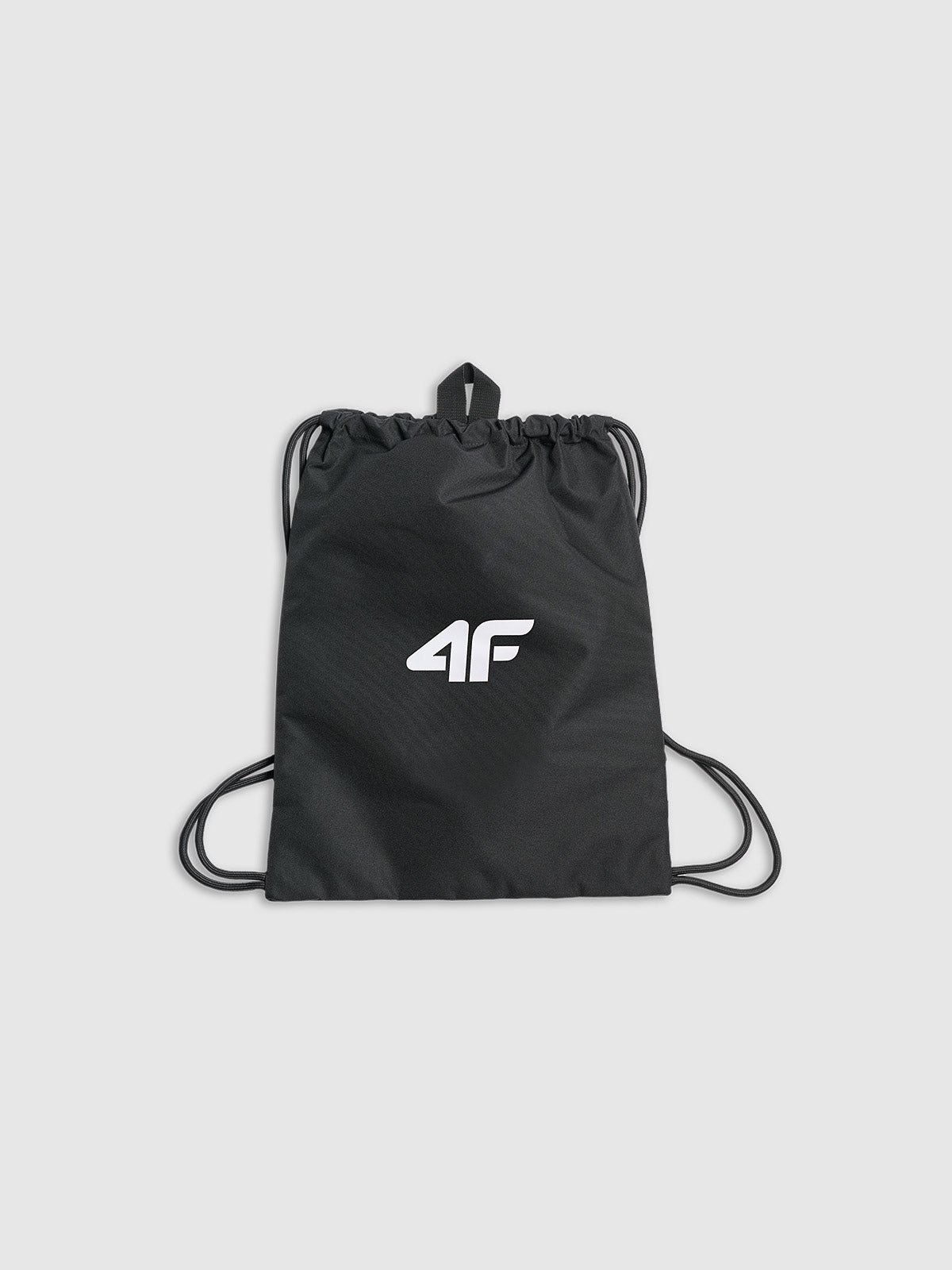 4F LARGE BACKPACK BAG WITH POCKETS HOLDS A4 BLACK Brand 4F