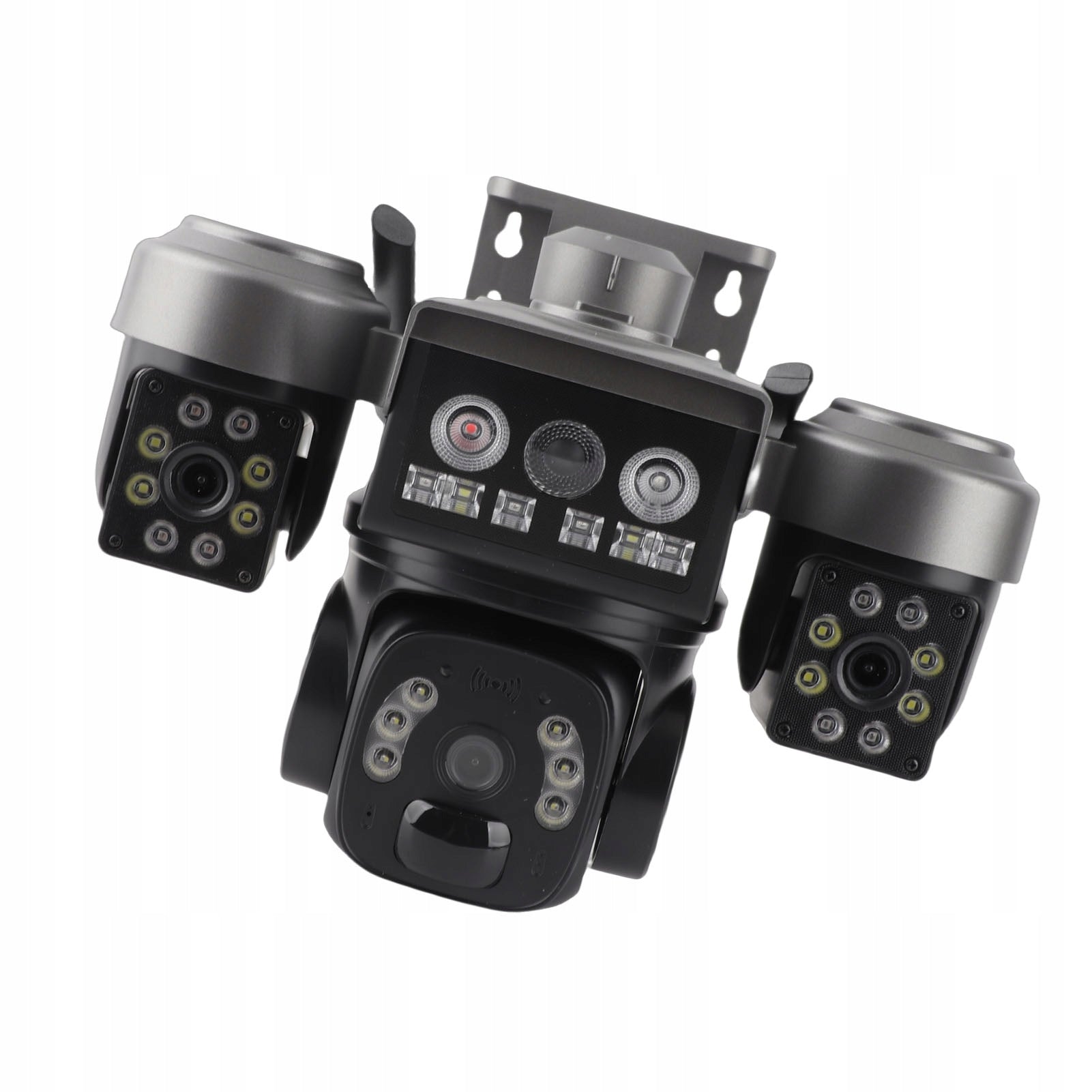 4G Security Camera with Triple Lens Powered by XZ Energy