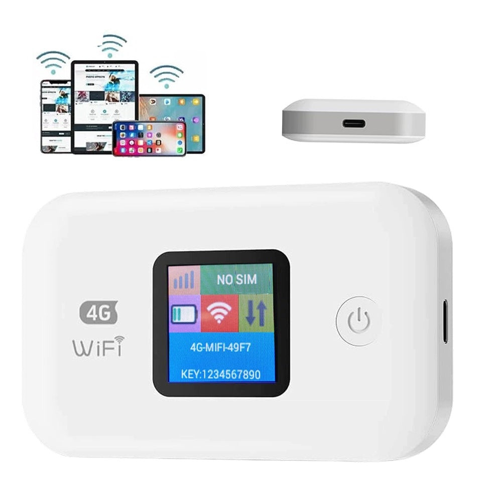 4G WiFi LTE Router for SIM Card Portable Hotspot Internet 150Mbps 3000mAh