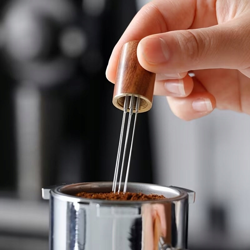 4IN1 COFFEE BARISTA SET TWO BRUSHES DISTRIBUTOR WDT NEEDLE LATTE ART Manufacturer code AY2190936