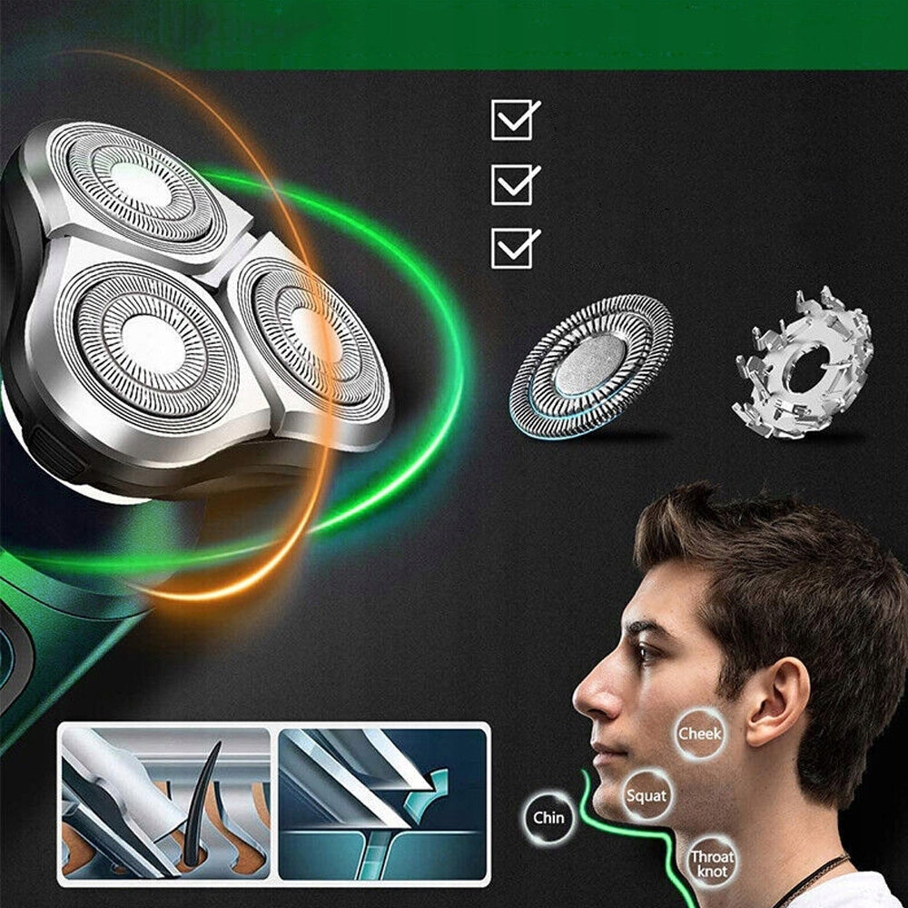 4IN1 MEN'S ELECTRIC TRIMMER CORDLESS FLOATING 3D HEADS Packaging status original