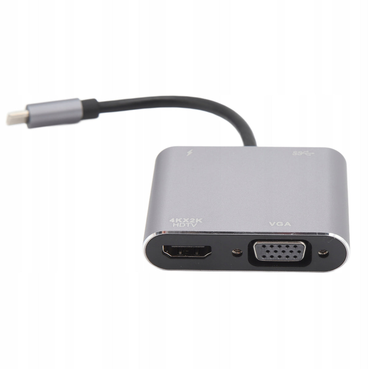 4IN1 USB-C HDMI VGA USB JACK ETHERNET DOCKING STATION 1PCS