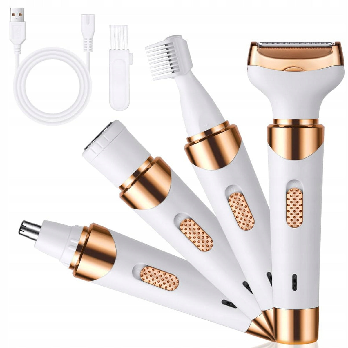 4IN1 WOMEN'S BODY EPILATOR SHAVER MACHINE WATERPROOF BIKINI LEGS
