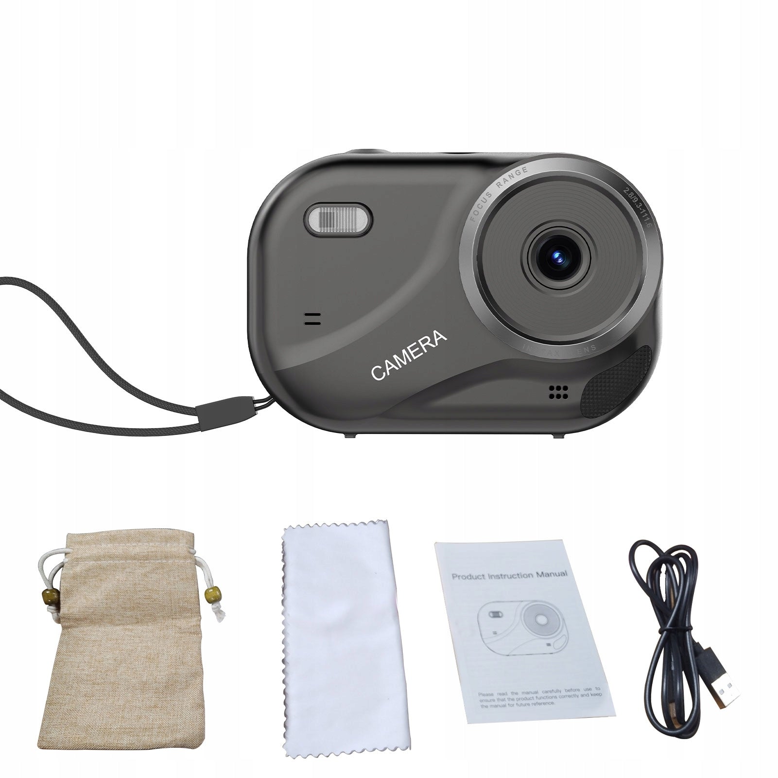 4K 16x Zoom 48MP Digital Camera with 32GB Flashlight Card for Teens 63 Brand no brand