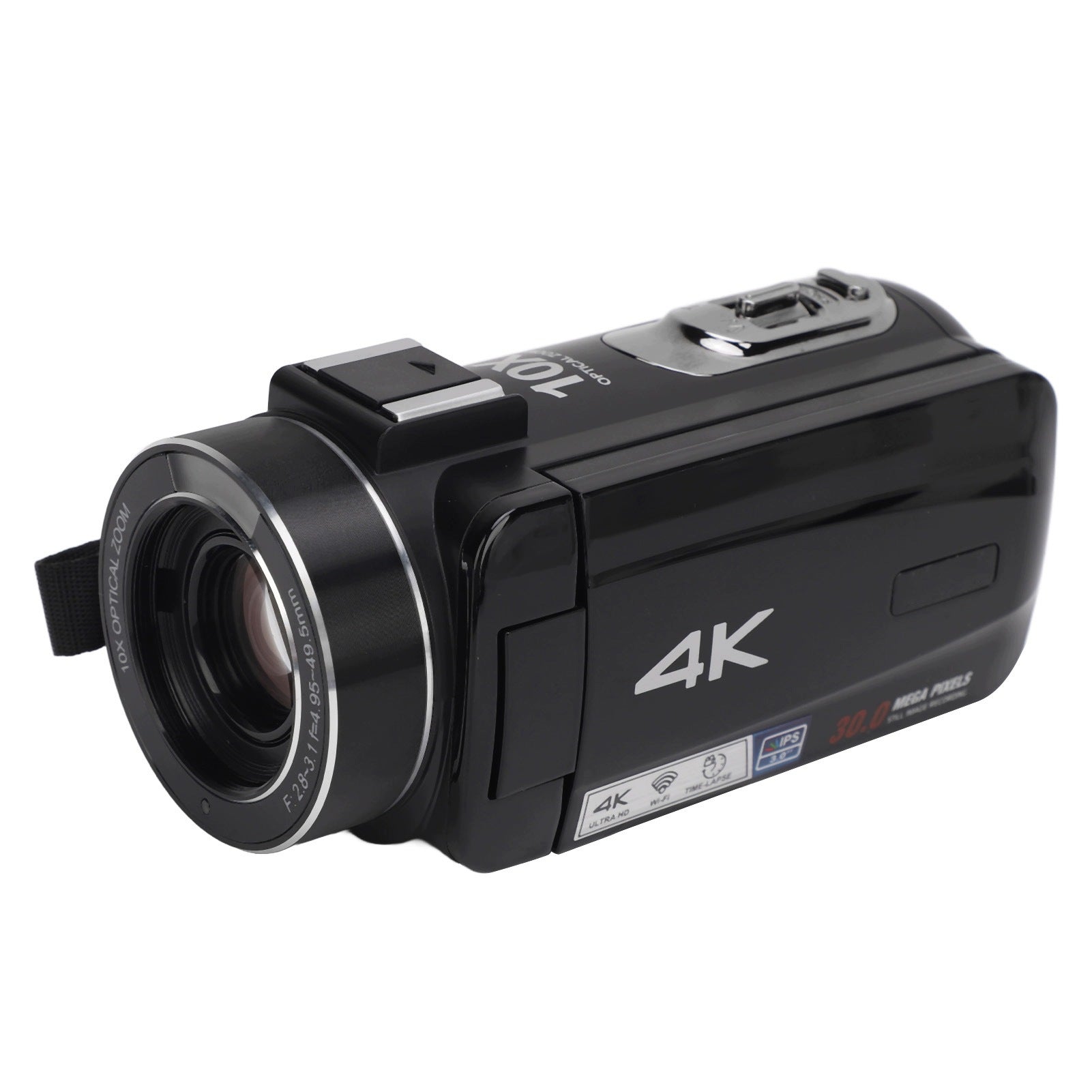4K 300CMP Digital Camera 10x Optical Zoom 180 Rotary, 5A Resolution 1 Mpx