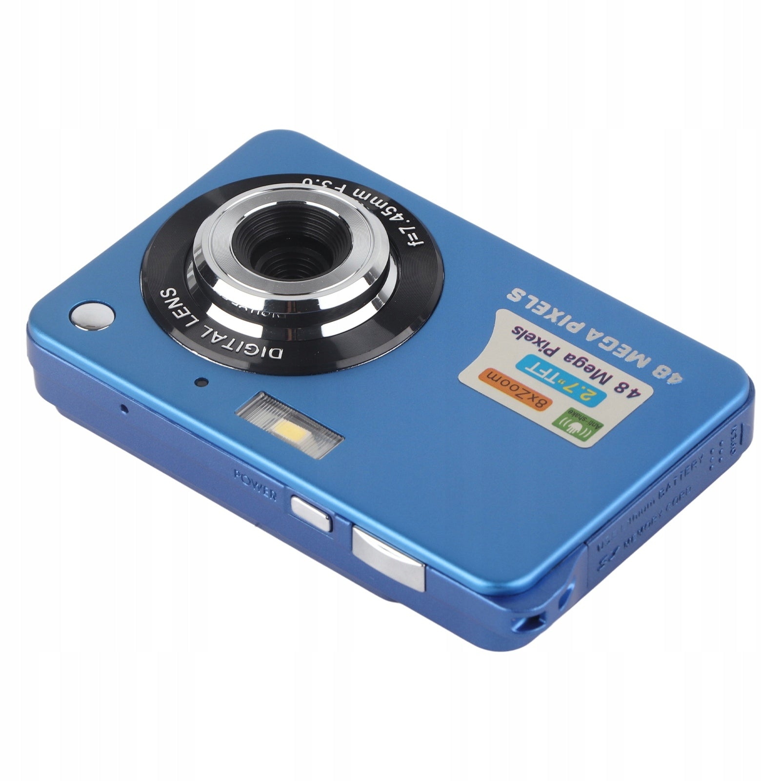 4K 48 MP Digital Camera 2,7 Inch LCD Display 8x Zoom Anti II