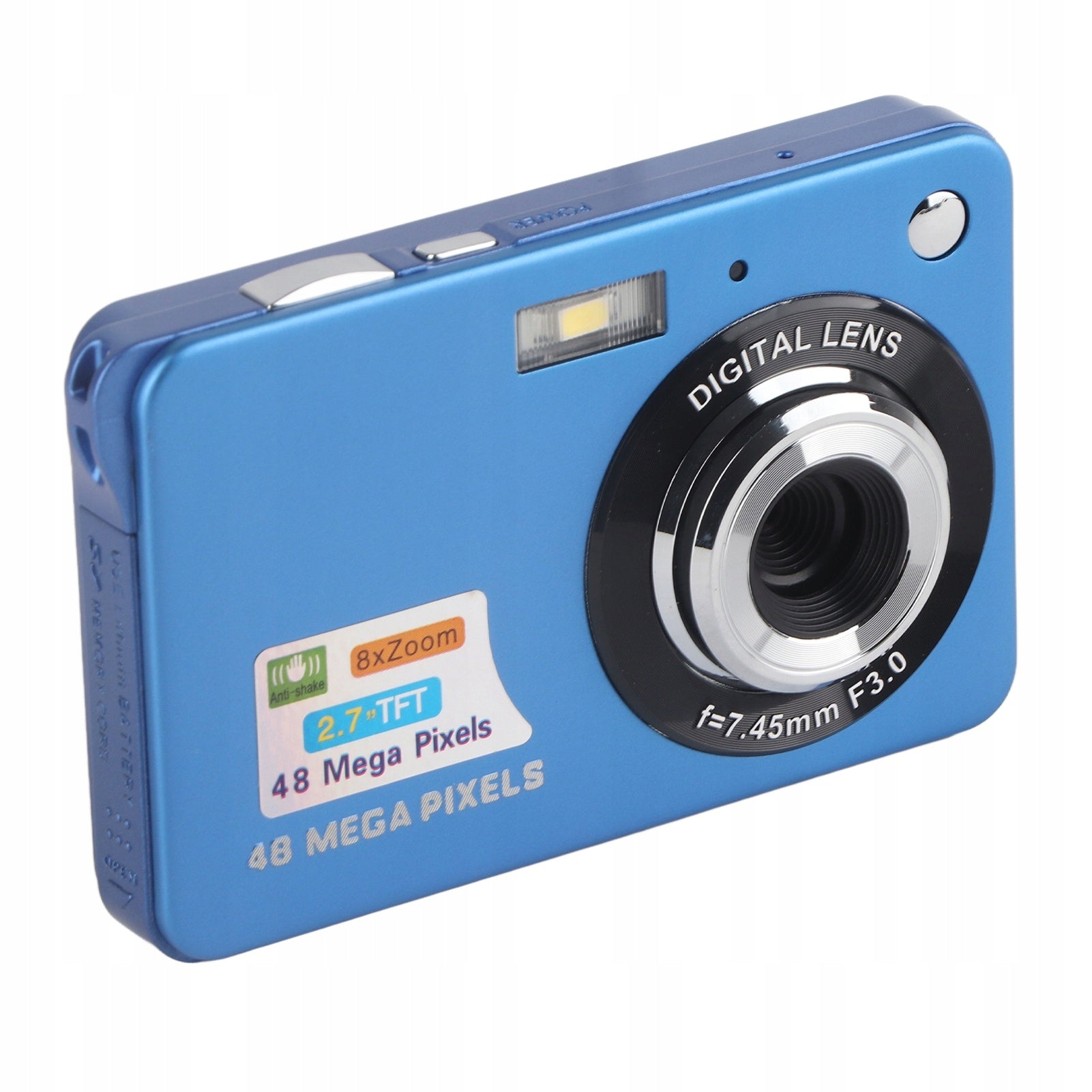 4K 48 MP Digital Camera 2,7 Inch LCD Display 8x Zoom Anti Y2 c1 Brand no brand
