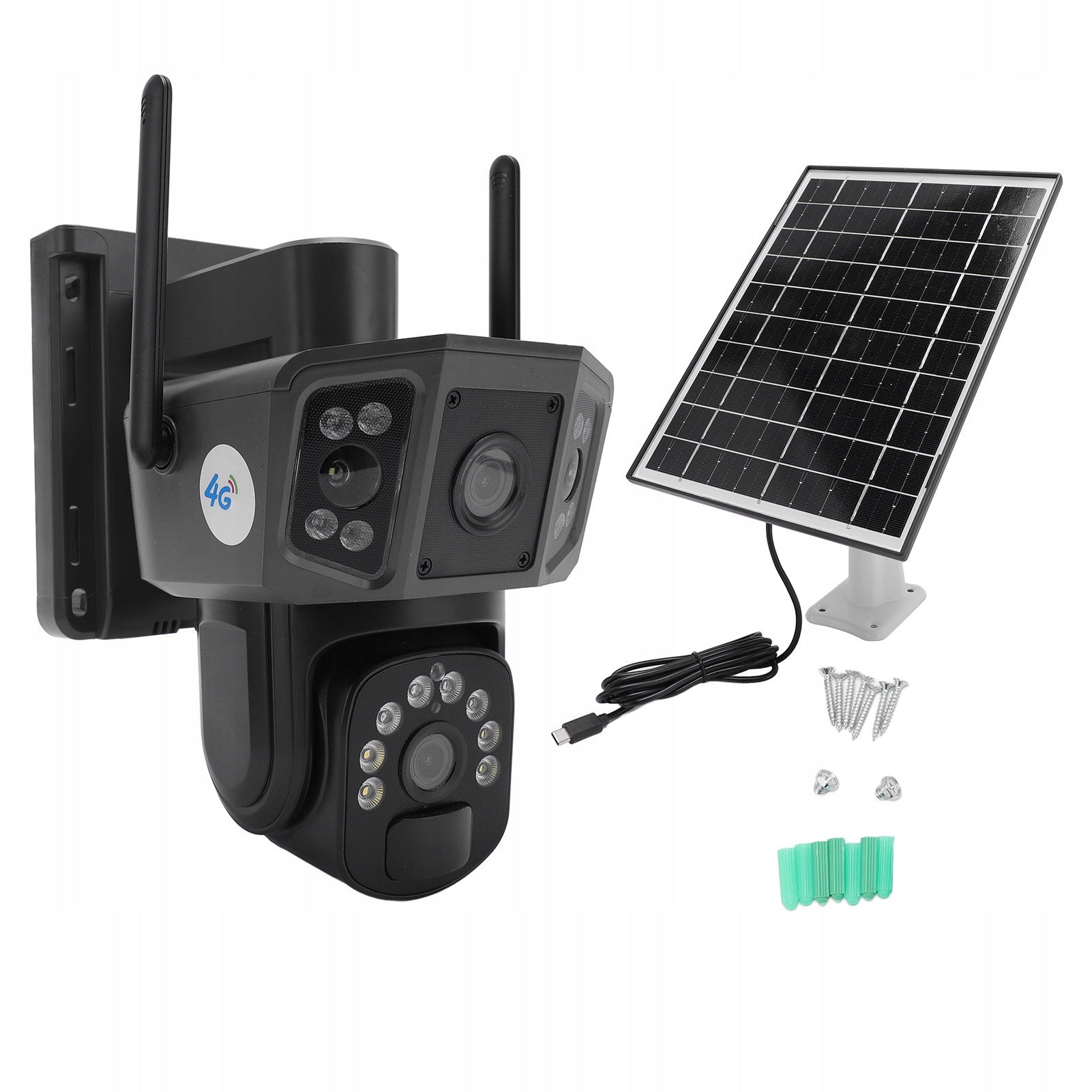 4K 4G 8MP HD Security Cameras Solar Powered 59