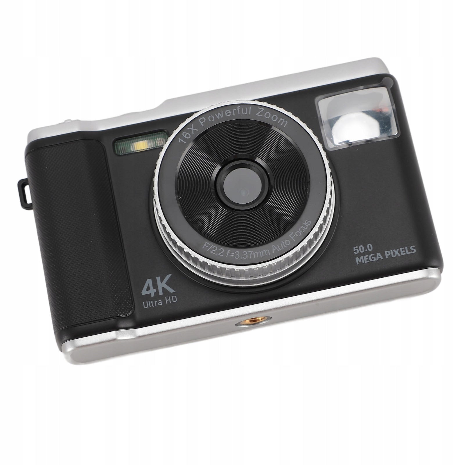 4K 50MP Digital Camera with 2.8-inch Auto-Adjusting WQ Screen