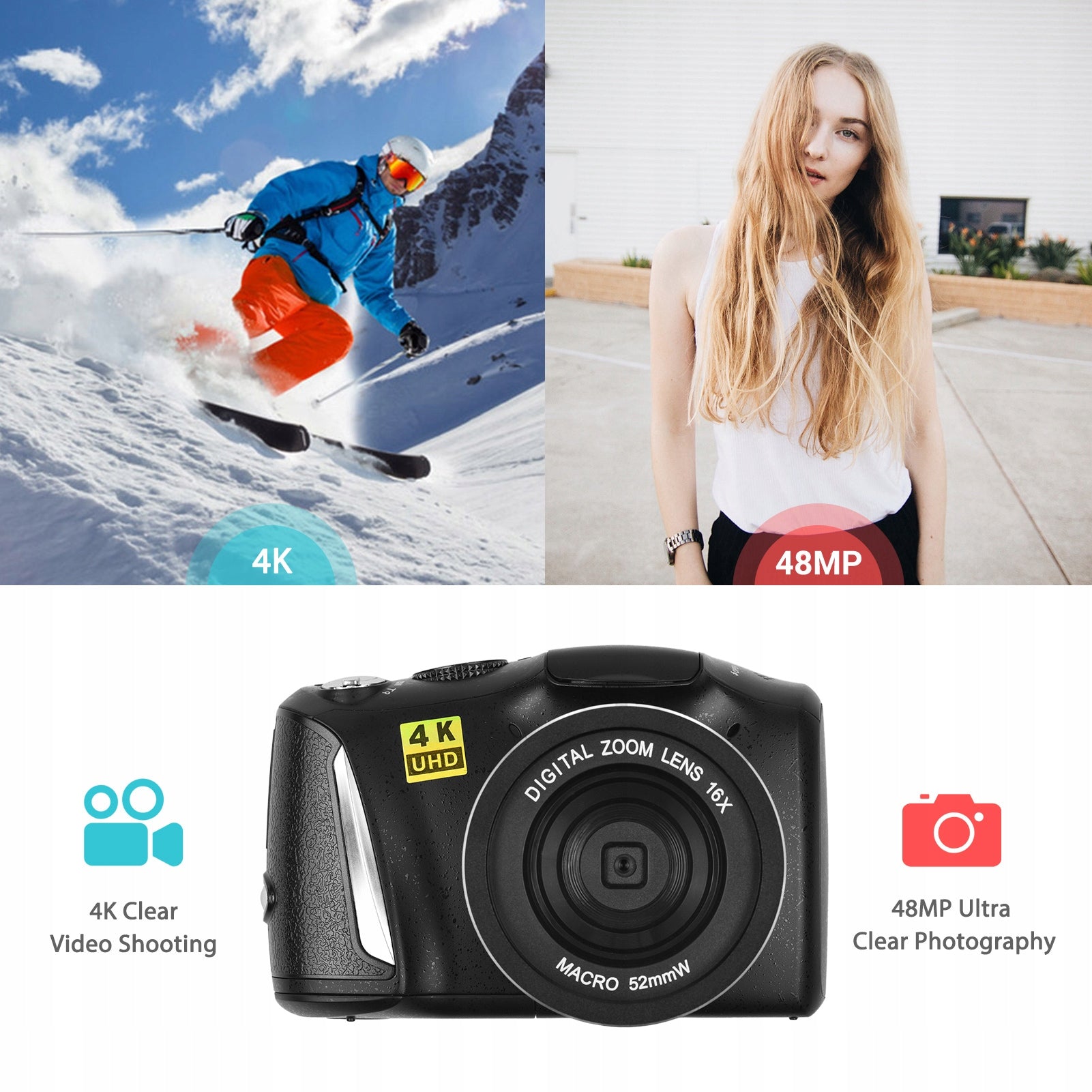 4K/60FPS 48MP high resolution camera cyf Brand no brand