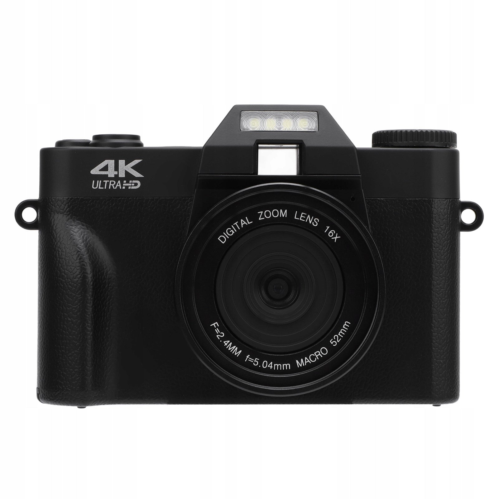 4K 60fps 75MP 6X Zoom Digital Camera 3 Inch HD 1700mAh 8R Screen Model 2258NXKA