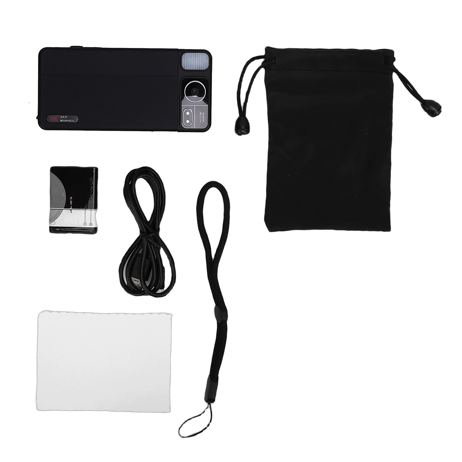 4K 64MP Digital Camera 18x Digital Zoom Auto Focus Portable PK Model 0808ZKSK