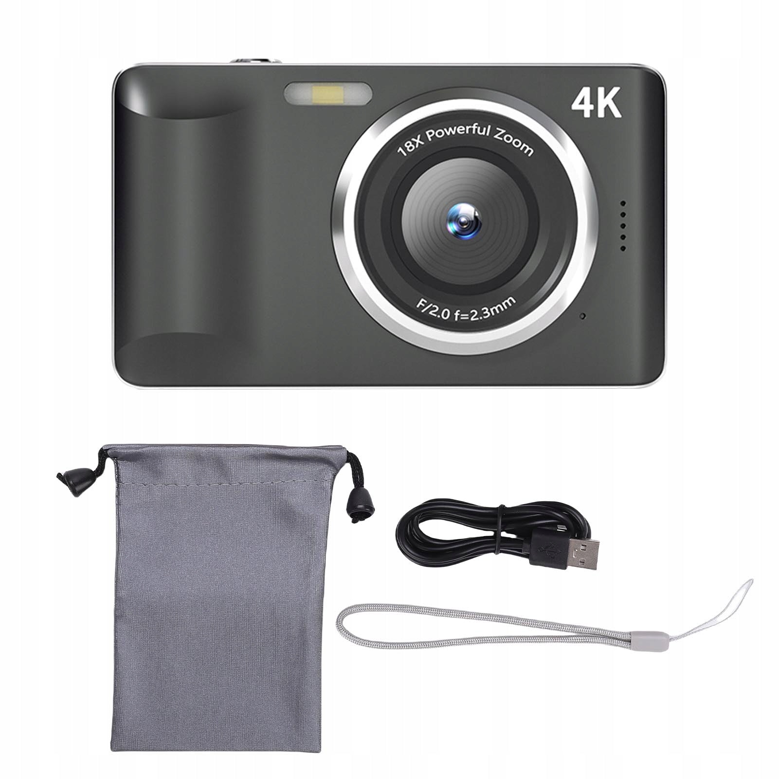 4K 64MP Digital Camera 2,8 Inch Autofocus Display 18x Digital DP Brand no brand