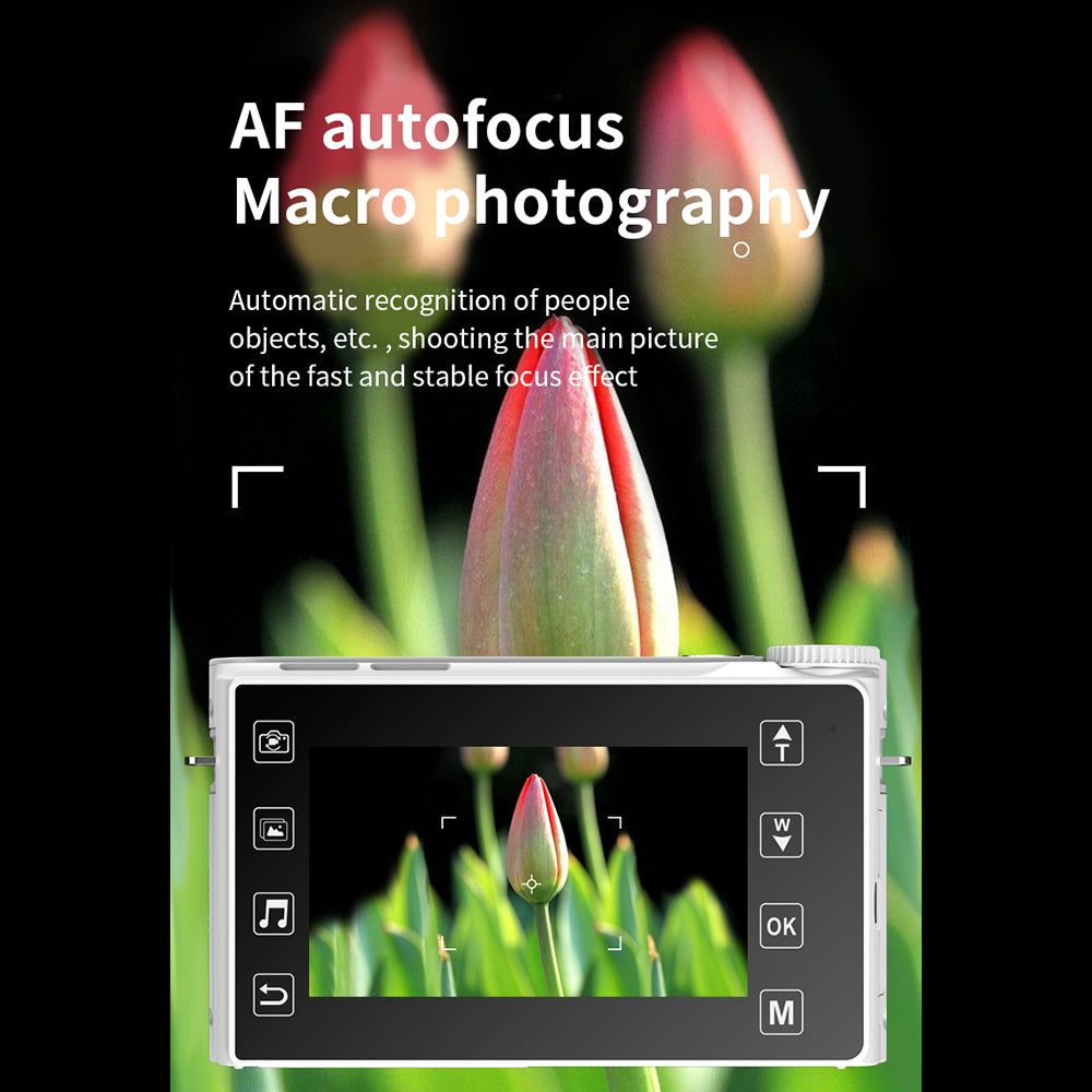 4K 64MP Digital Camera 3 Inch IPS Panel Touch Auto Focus EV Model 4505GRFF