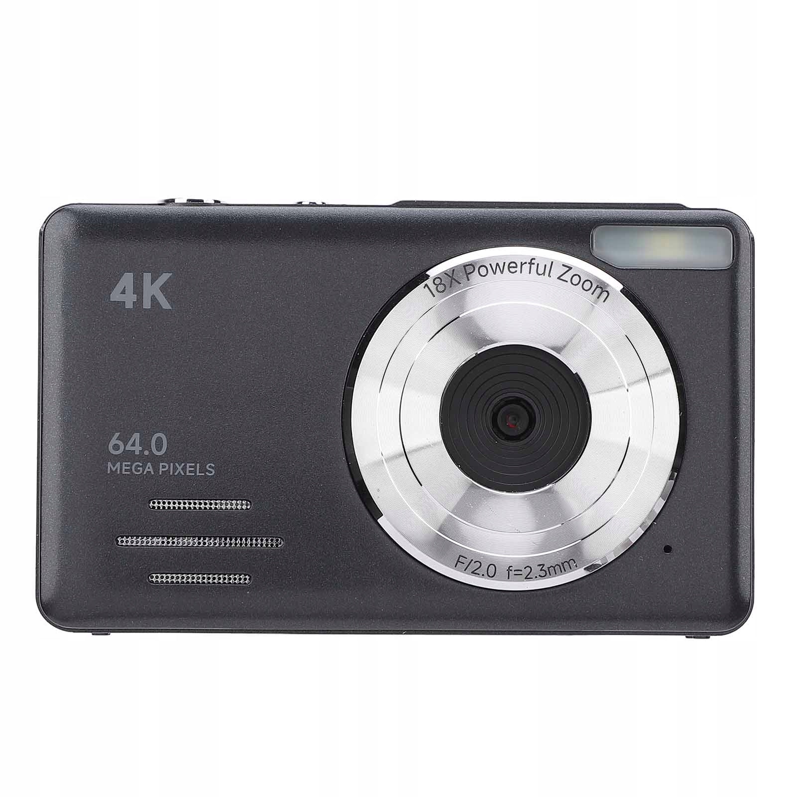 4K 64MP Digital Camera with 18x Digital Zoom Auto Focus Compact TR Brand no brand