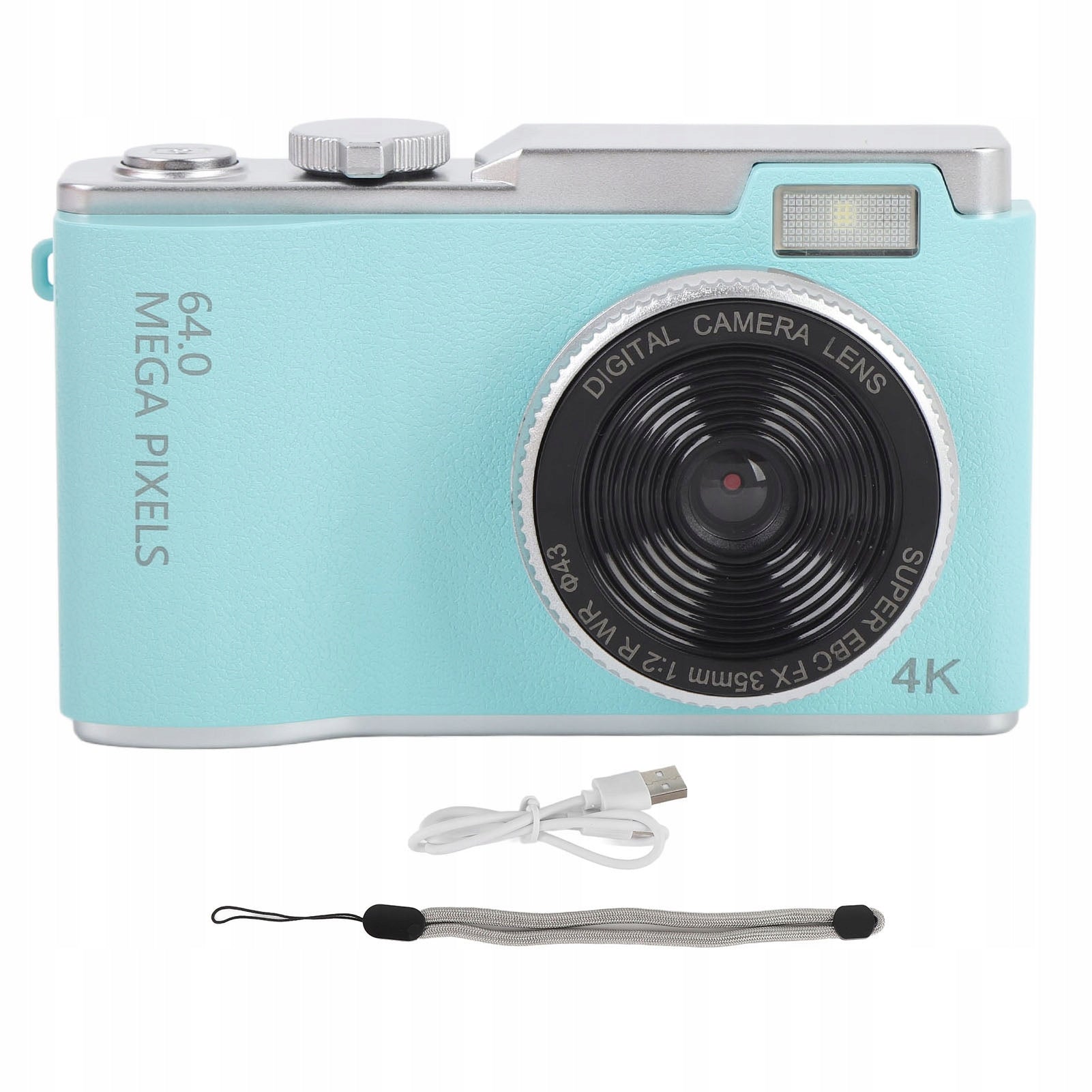 4K 64MP HD Digital Camera 2,4 Inch IPS Screen 16x Digital Zoom 3D Brand no brand