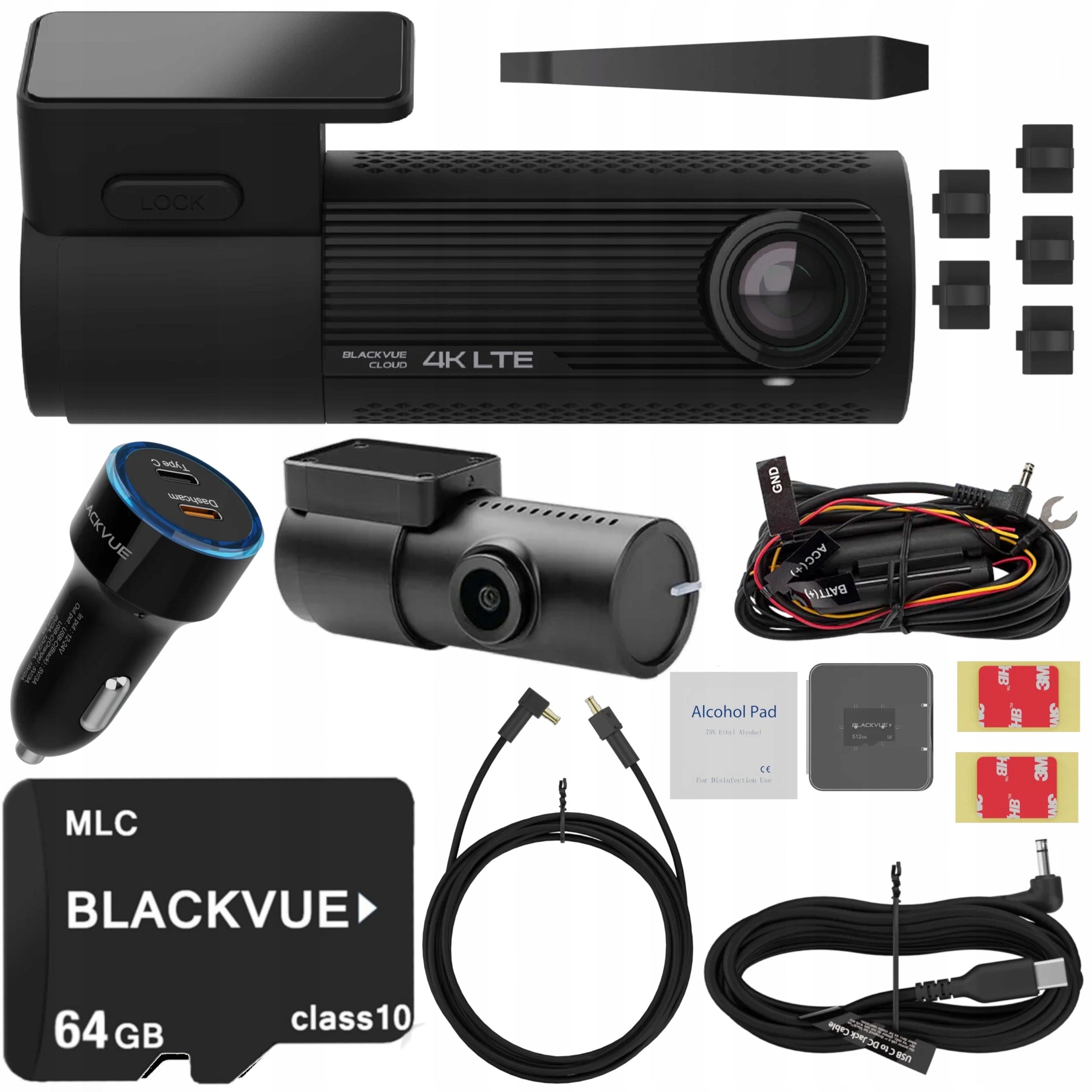 4K BLACKVUE DR970X-2CH LTE PLUS II + 64GB | NEW VERSION