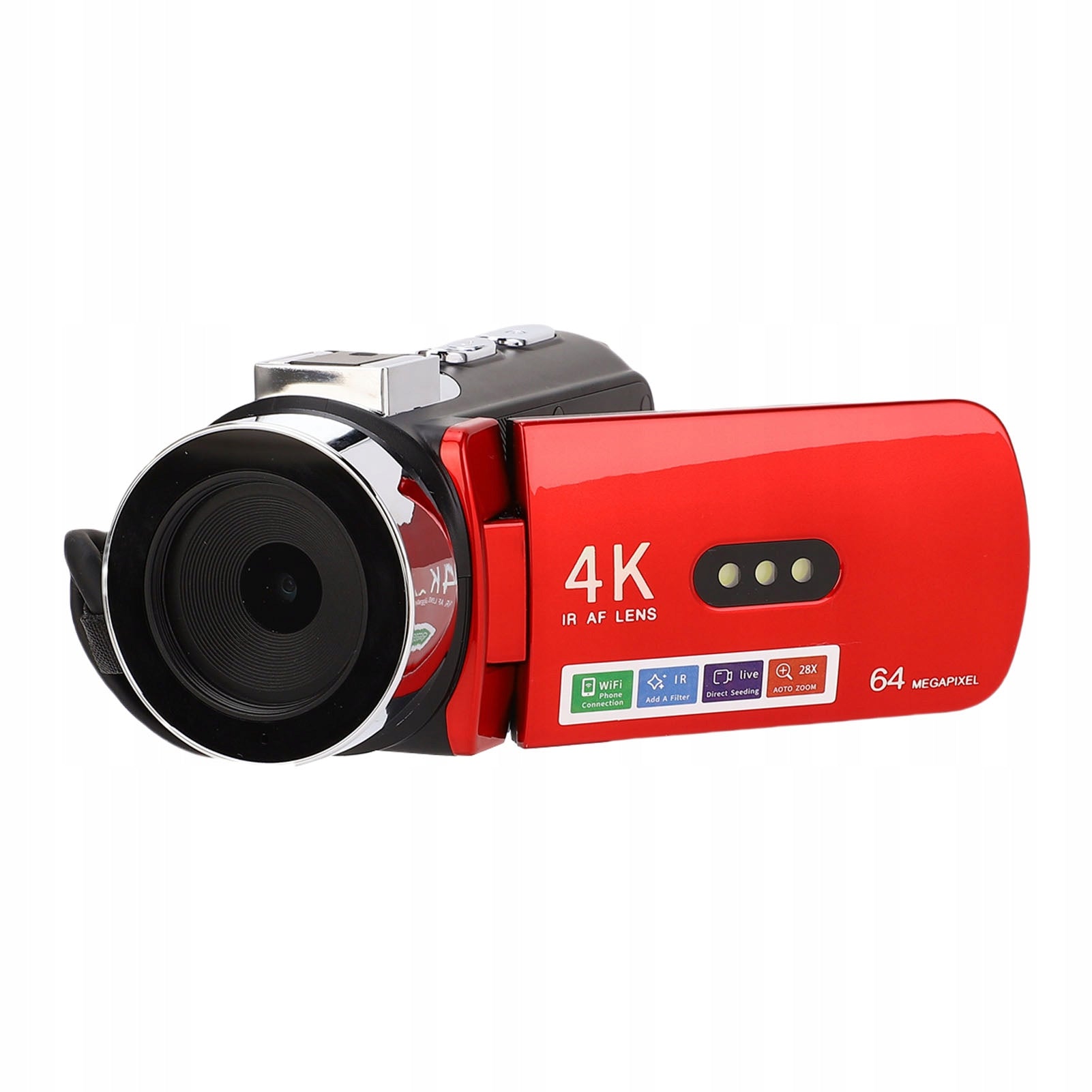4K Camera Video Camera 64MP WiFi Vlog Camera With 3,0MR Rotary Screen Brand no brand