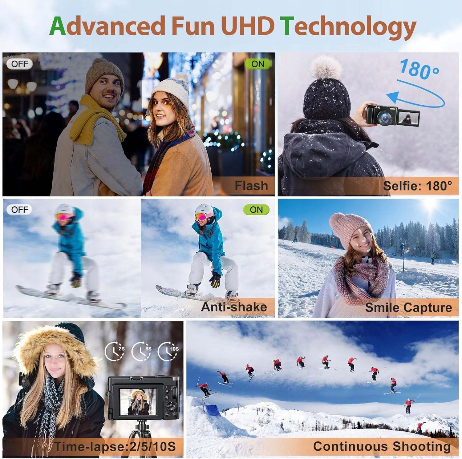 4K DIGITAL CAMERA FOR PHOTOS AND VIDEOS DIGITAL CAMERA DC101 Manufacturer code DC101