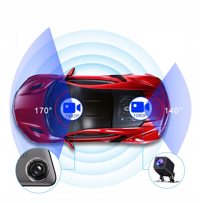 4K DVR Mirror WiFi GPS Reversing Camera Manufacturer code 410