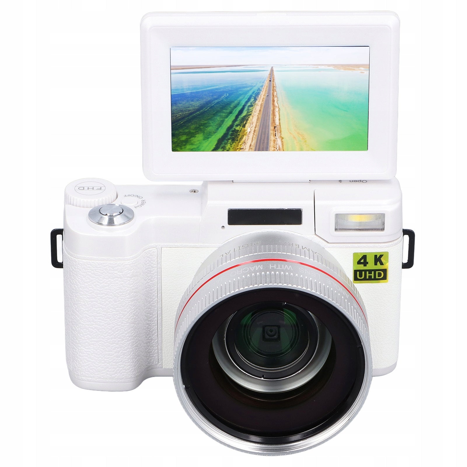 4K Digital Camera, 180 Degree Screen Abs Maa Portable Digital View Camera Brand no brand