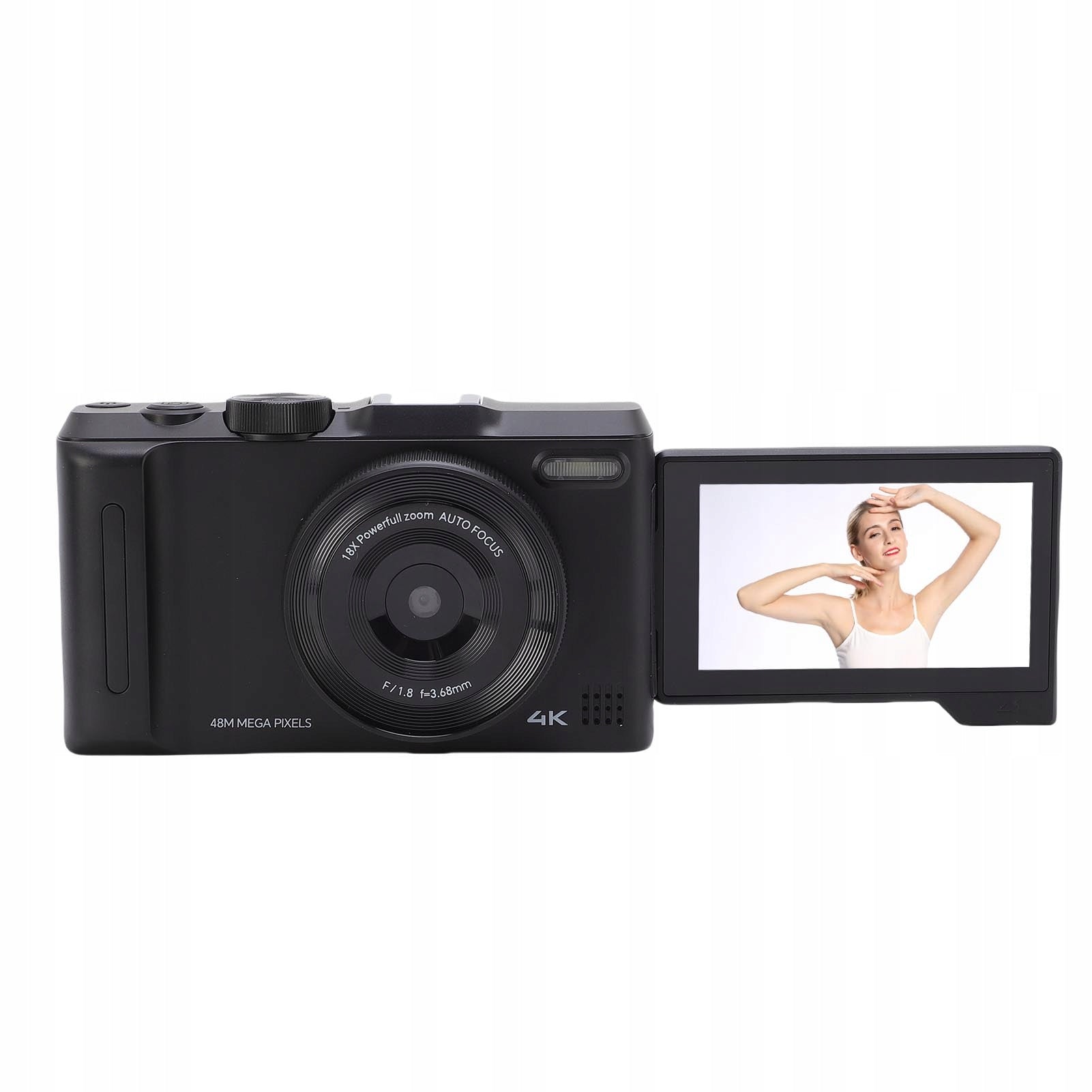 4K Digital Camera For Photography Autofocus 48MP Vlog Camera With 3 Q7 Brand no brand