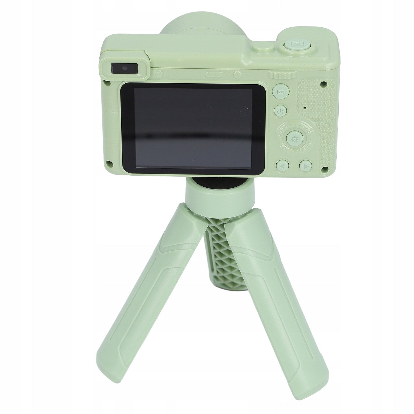 4K Digital Camera Front Rear Lens 50MP Video Camera with Tripod for Resolution 1 Mpx