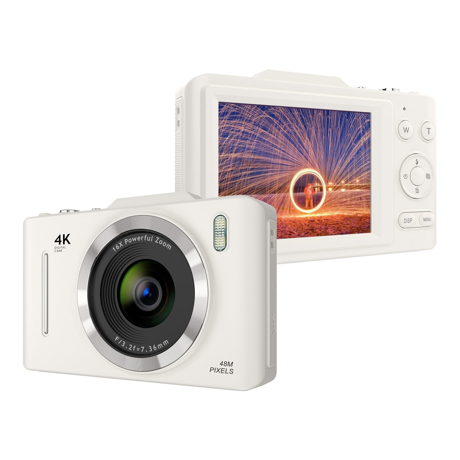 4K Digital Camera Portable 48MP Digital Video Camera 2,8 inch IPS GN Model 7398EUTJ