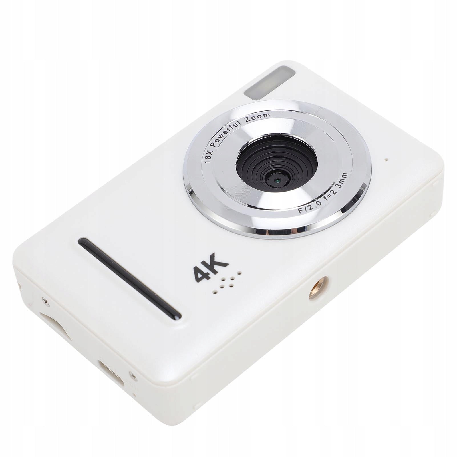 4K Digital Camera for 64MP HD Autofocus Travel Camera with 2,4V2