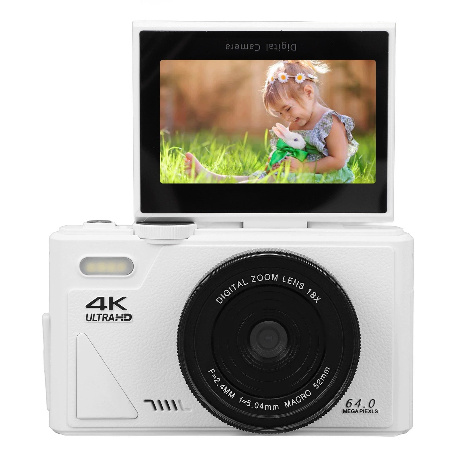4K Digital Camera for 64MP HD Photography Autofocus 18X Zoom Digital GZ Model 3510SGZR