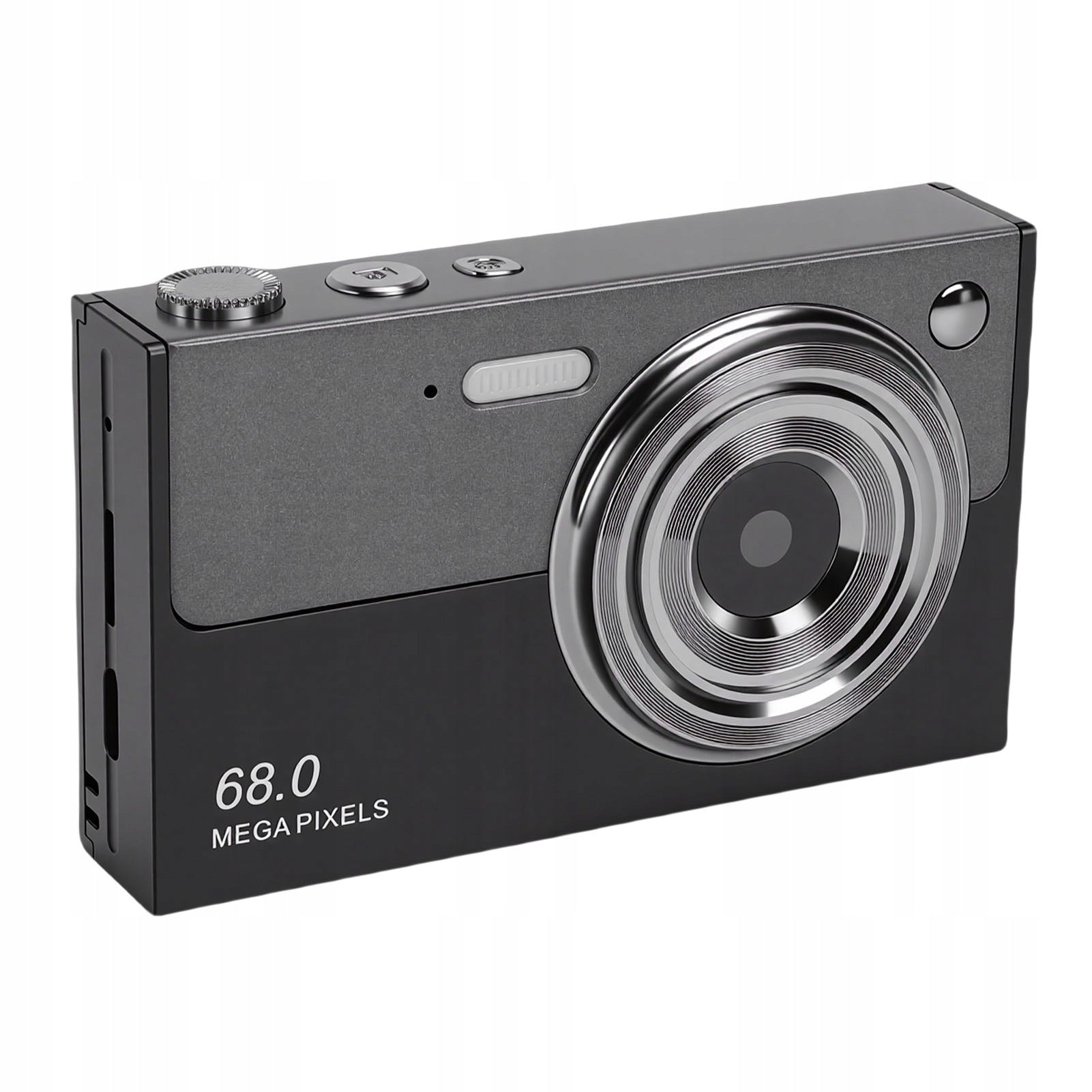 4K Digital Camera for Teen Students 68 MP HD with Two VY Model 6996CILF
