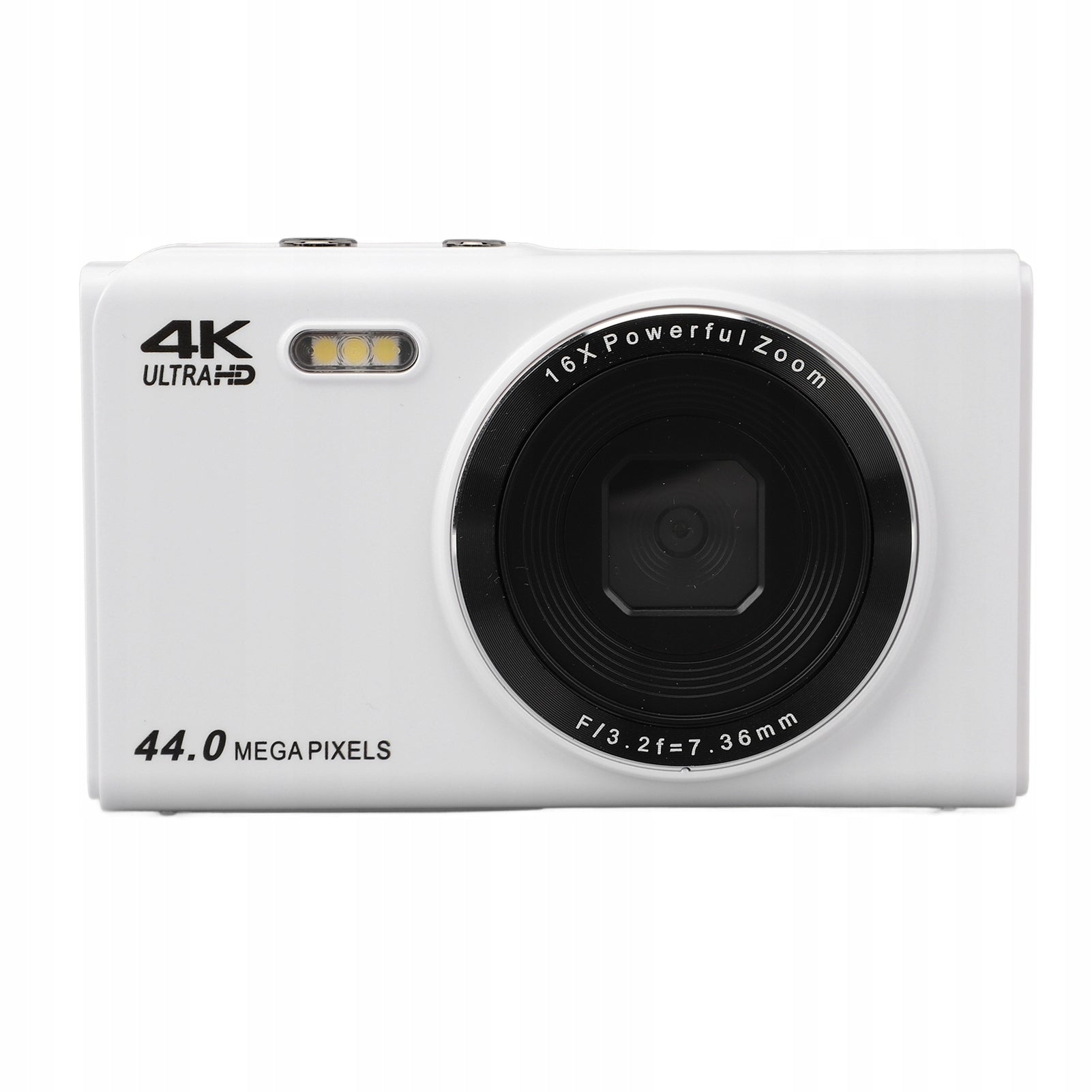 4K Digital Camera for Teens Children 44MP 16x Digital Zoom LP