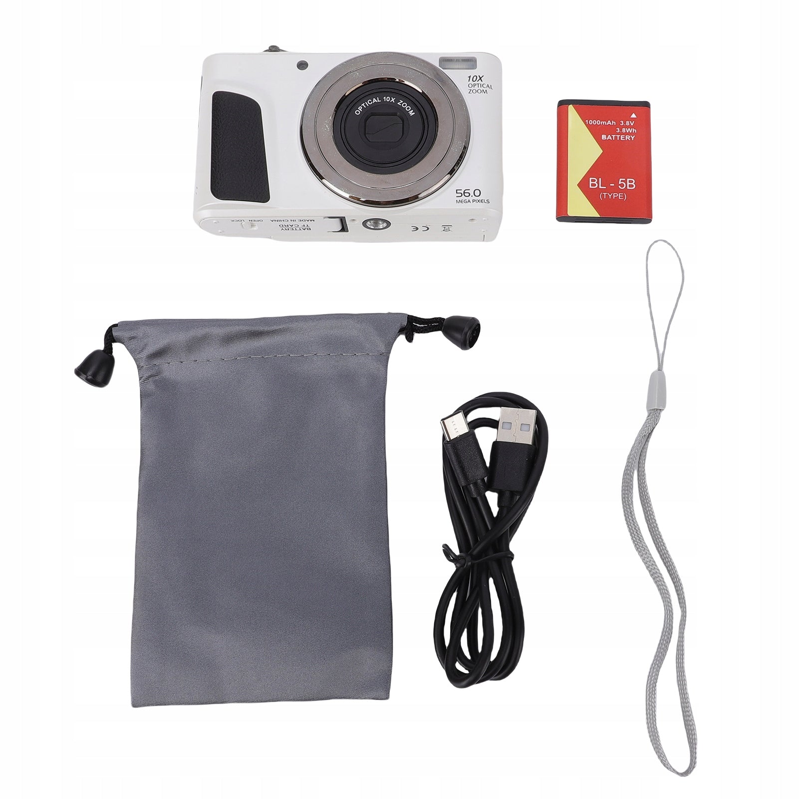 4K Digital Camera with 2,88 inch 56 MP 4E Tilting Screen Model 4018JWIM