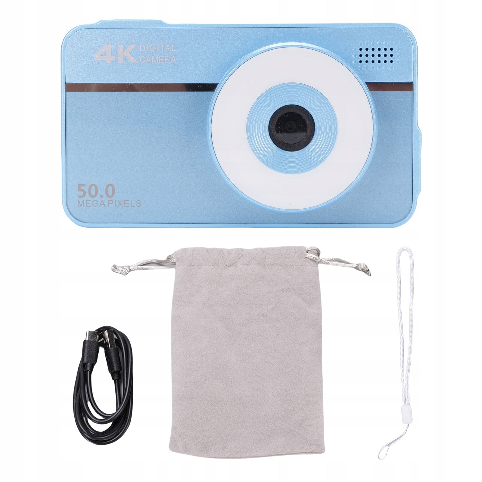 4K Digital Photography Camera 50MP HD Dual Lens Autofocus RY