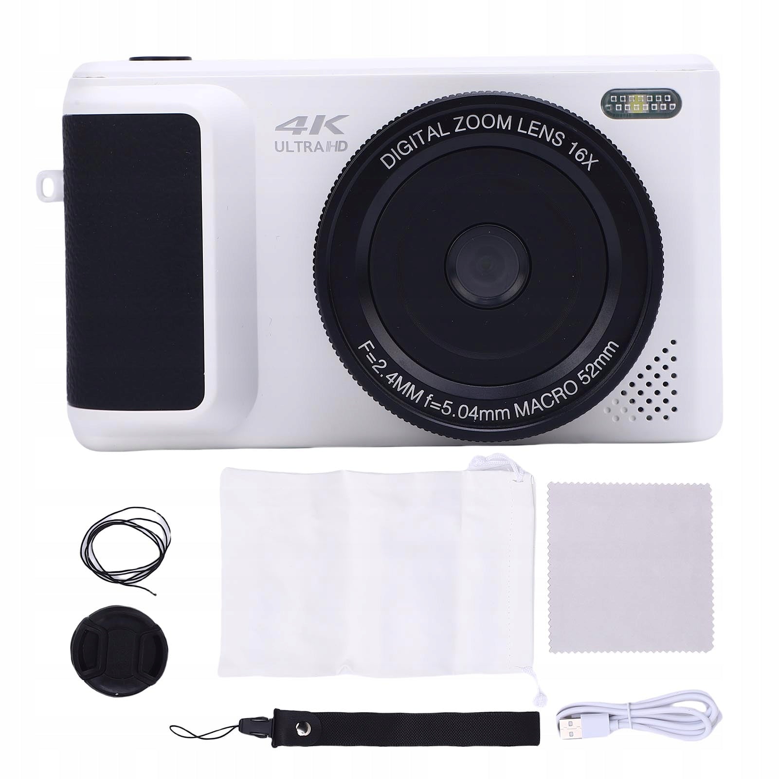 4K Digital Photography Camera 64MP HD Autofocus 16x Digital Zoom 6N