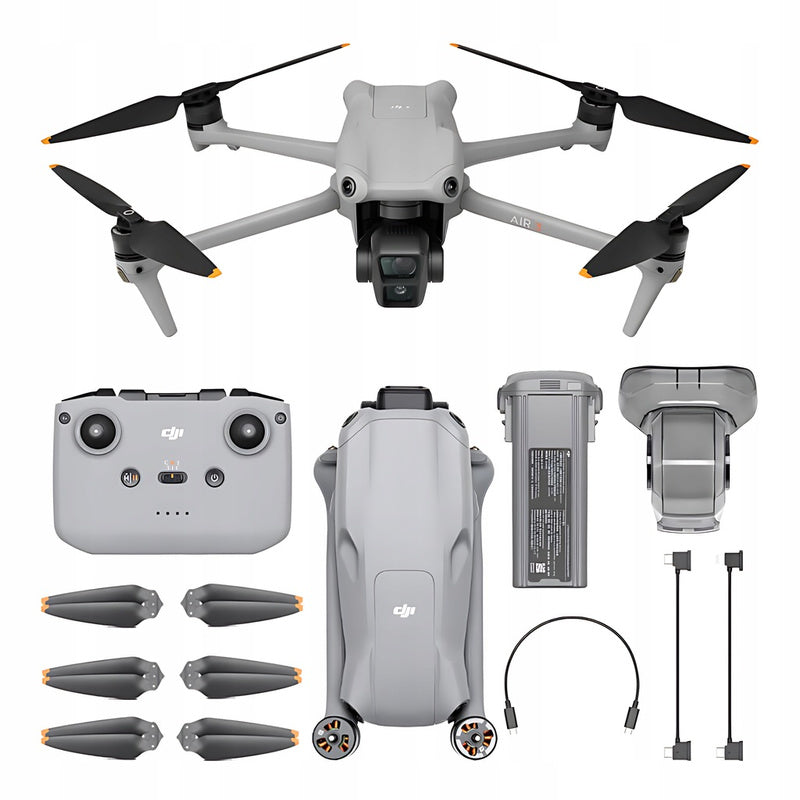 4K Drone With DJI Air 3 2x CMOS HDR + RC-N2 Controller + Accessories
