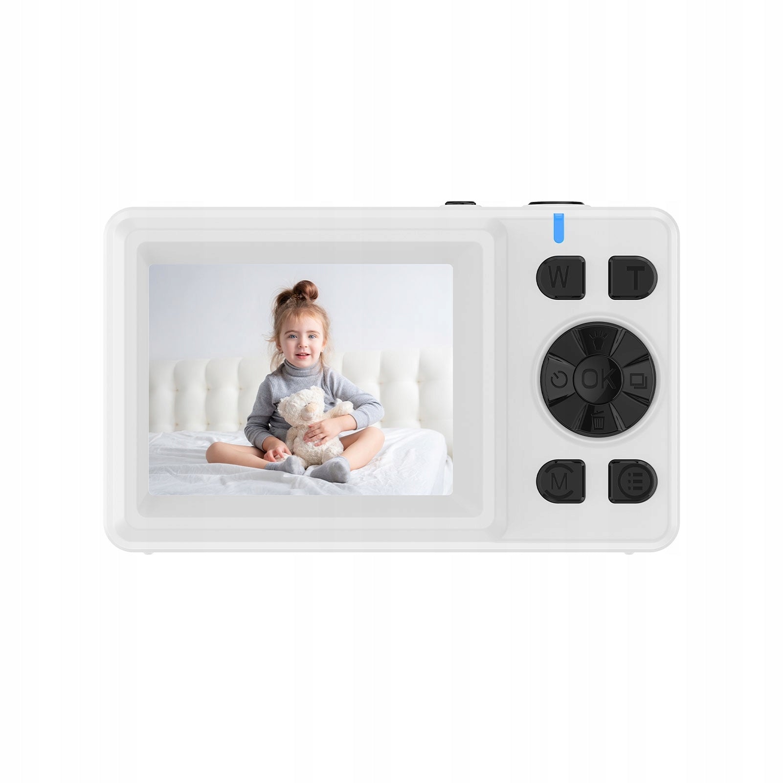 4K Dual Screen Digital Camera Automatic Focus 18x Zoom Portable TA