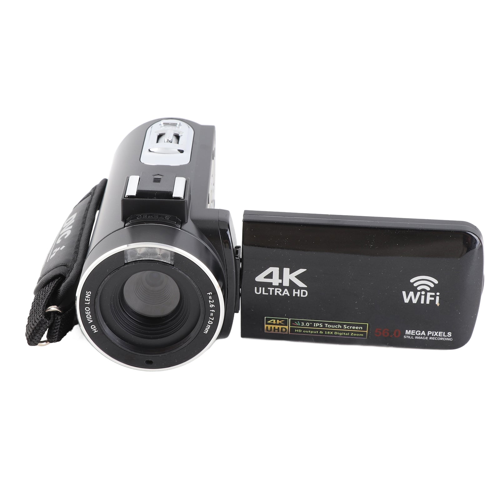 4K HD DIGITAL CAMERA DV VIDEO RECORDER 456 MP ZOOM 18X 3 INCH SCREEN Packaging status original