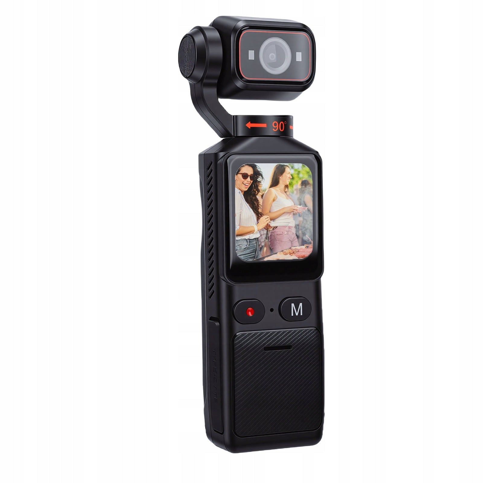 4K HD Handheld Camera 140° Wide Angle Touch Screen Anti Shake 4W