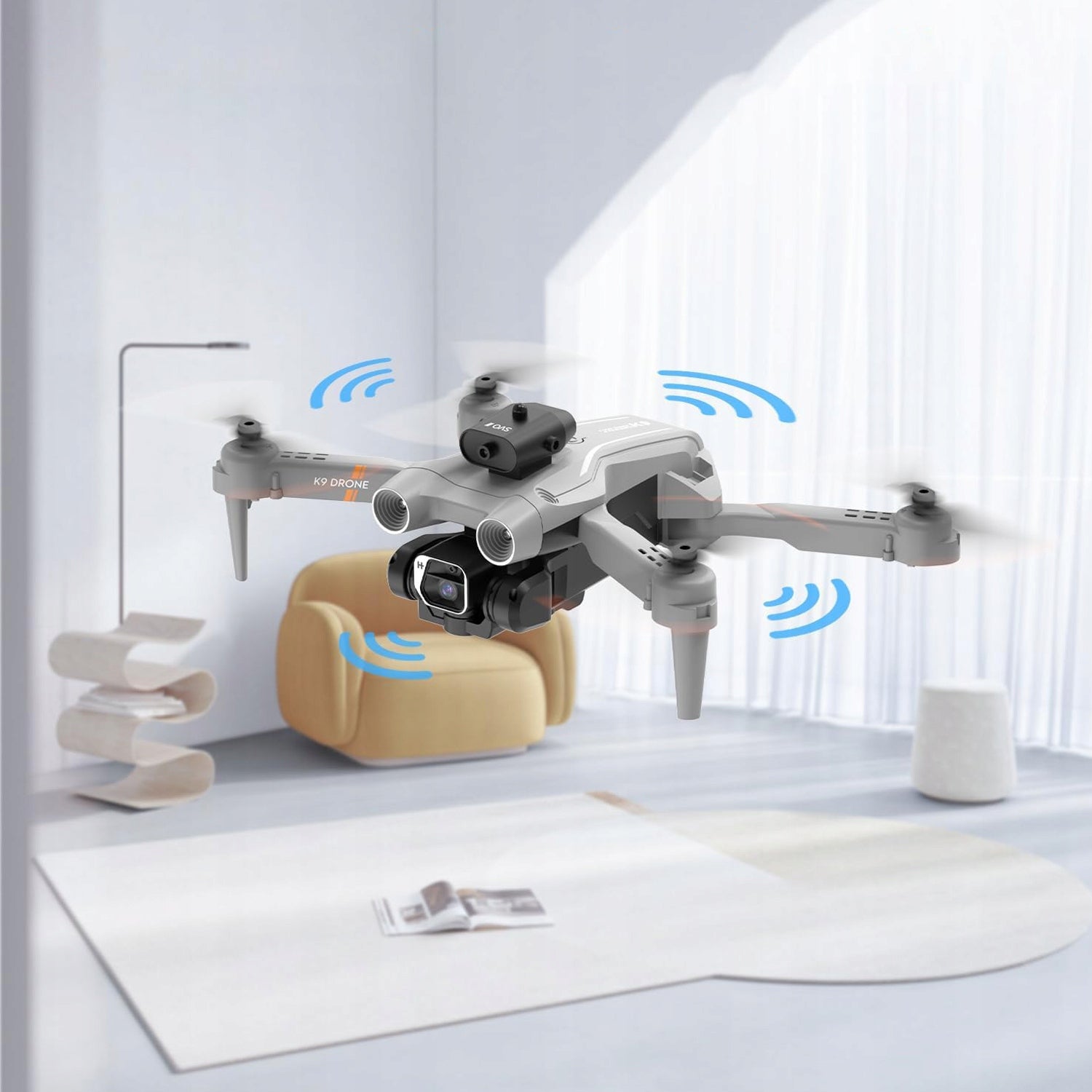 4K RC DRONE WITH CAMERA STABLE HOVERING CLEAR FLIGHT IMAGES SET HEIGHT Manufacturer code 069631349766