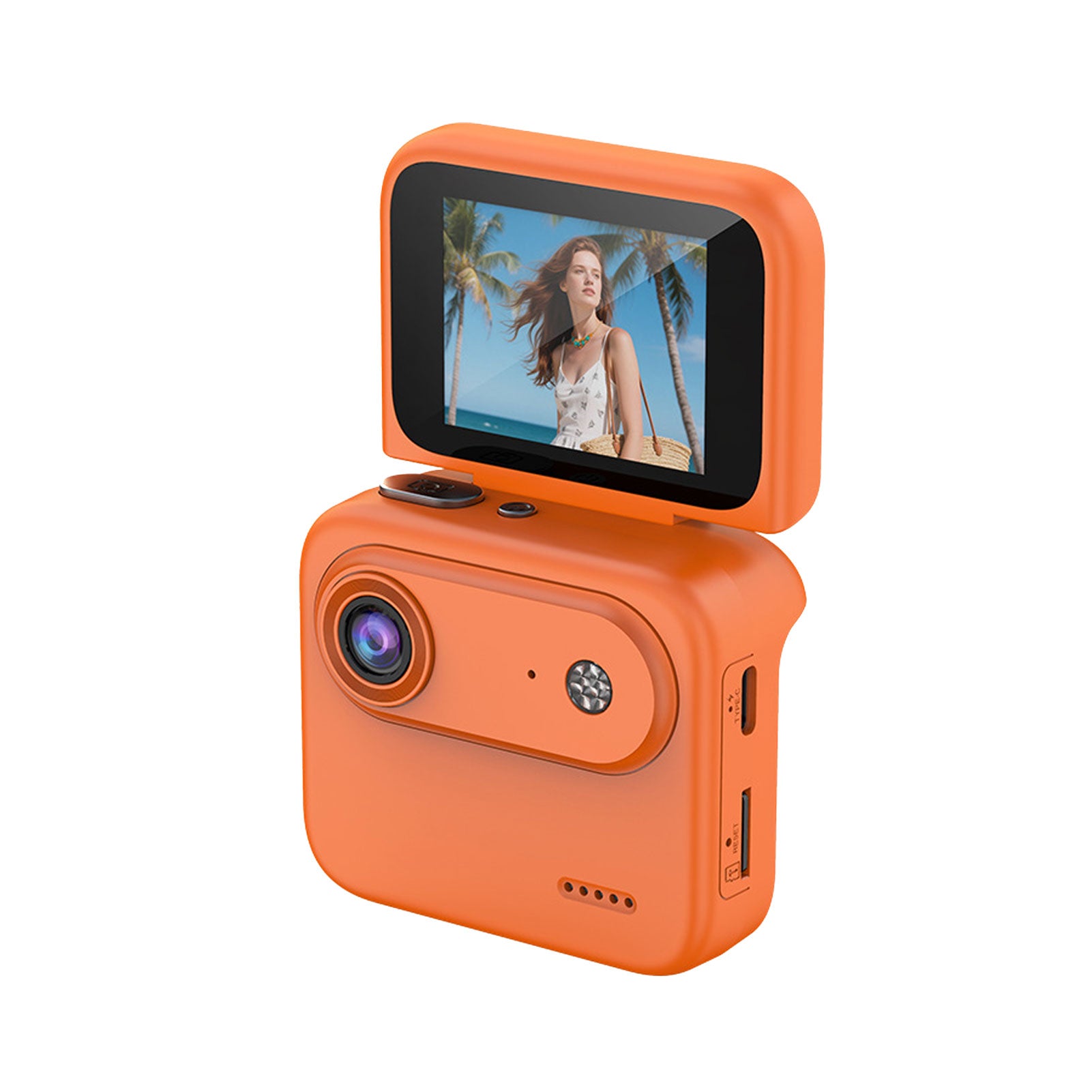 4K Sports Camera with Image Stabilization and 2-Inch Tilting Screen Model 2214