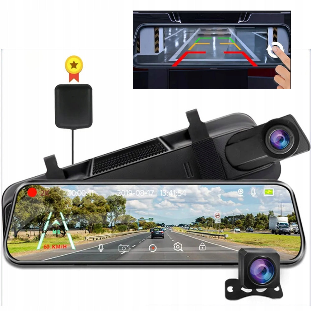 4K ULTRA HD VIDEO RECORDER CAR CAMERA REVERSING CAMERA WDR GPS WIFI Manufacturer code WIDEOREJESTRATOR 4K