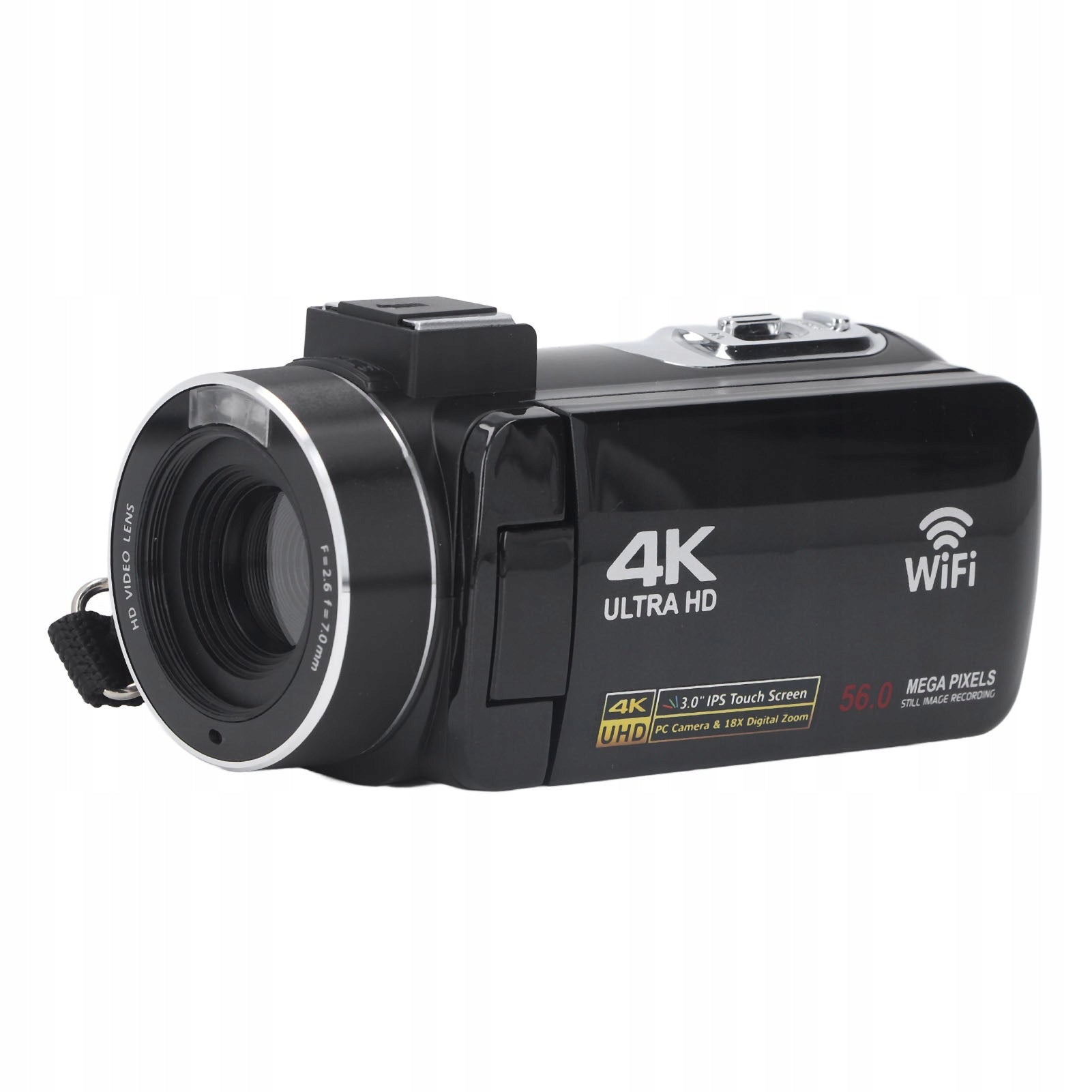 4K Ultra HD WIFI Digital Camera 3 Inch Full Color JD Touch Display