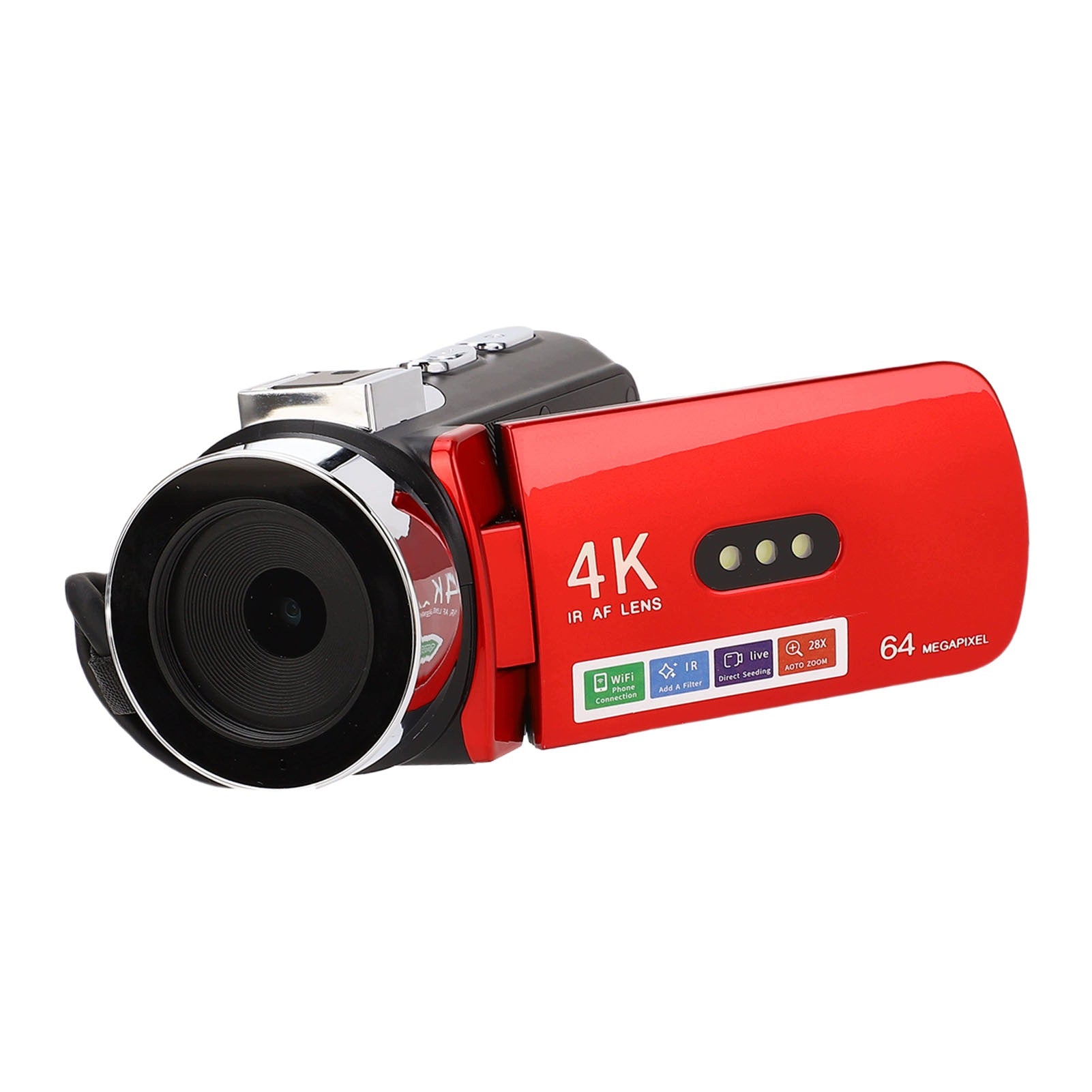 4K Video Camera 64 MP WiFi Vlog Camera With 3,0 Inch HC Screen Brand no brand