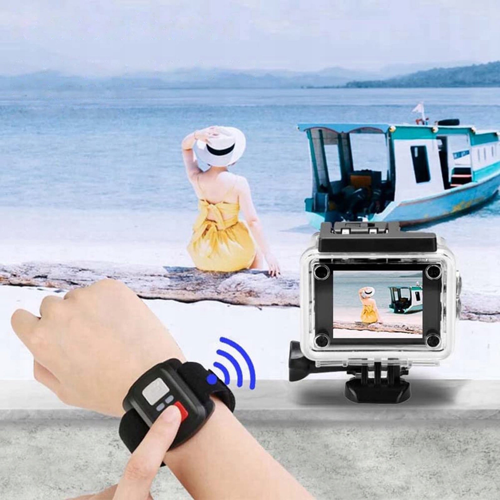 4K WIFI SPORTS CAMERA UNDERWATER WATERPROOF CAMERA Brand no brand
