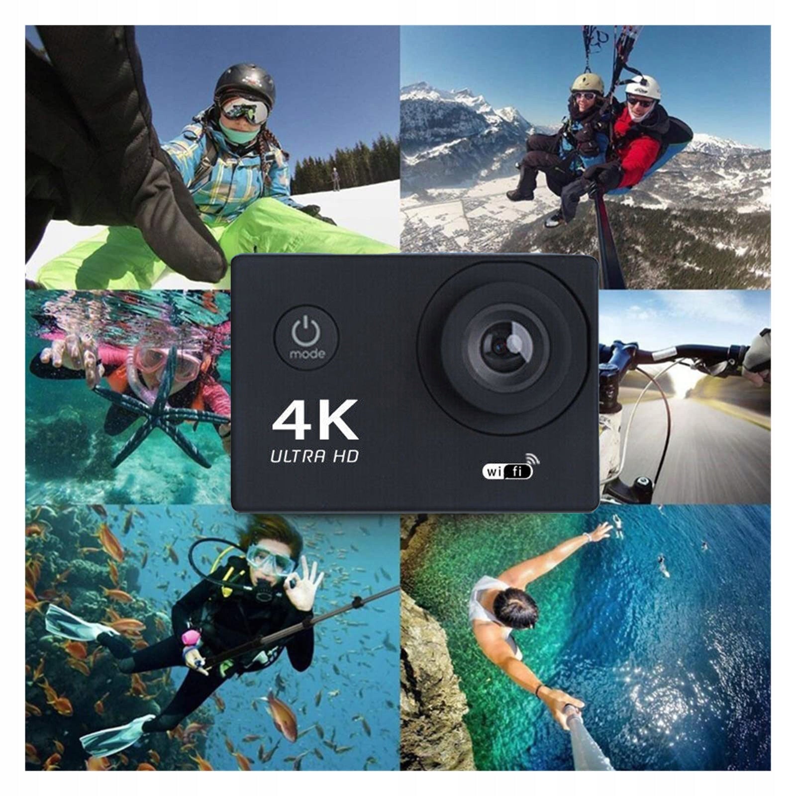 4K WIFI SPORTS CAMERA UNDERWATER WATERPROOF CAMERA Brand no brand